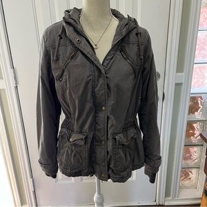 Mossimo Supply Co Polyester Filled Utility Jacket; Size Small